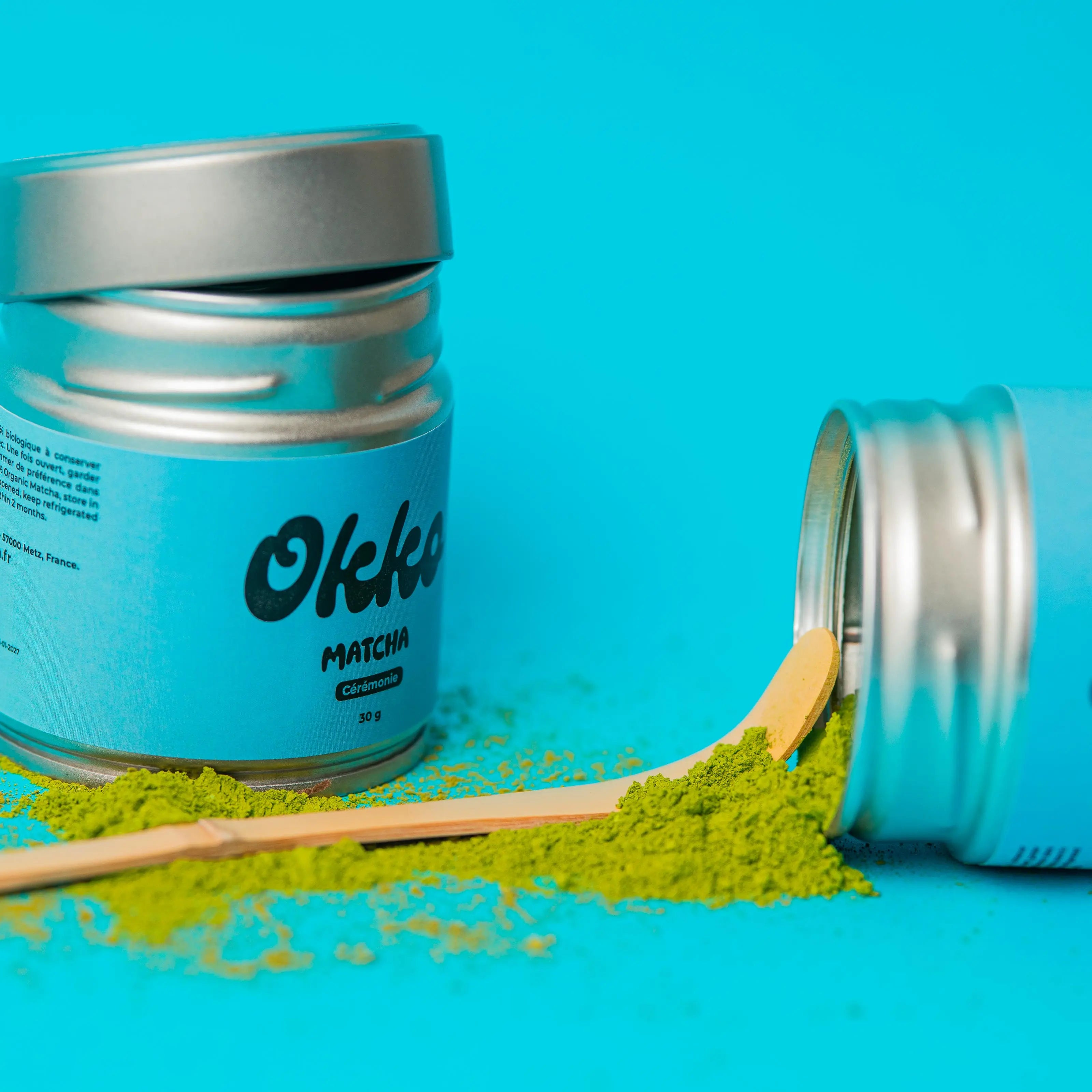 Matcha Cérémonie Okko – thé matcha premium en poudre, qualité supérieure pour la préparation du thé